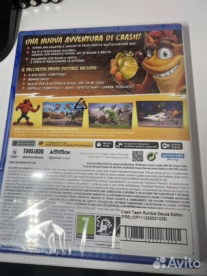 Crash Rumble Deluxe PS5