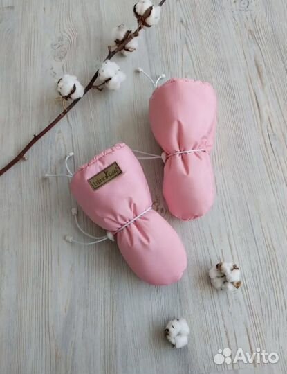 Варежки зимние детские