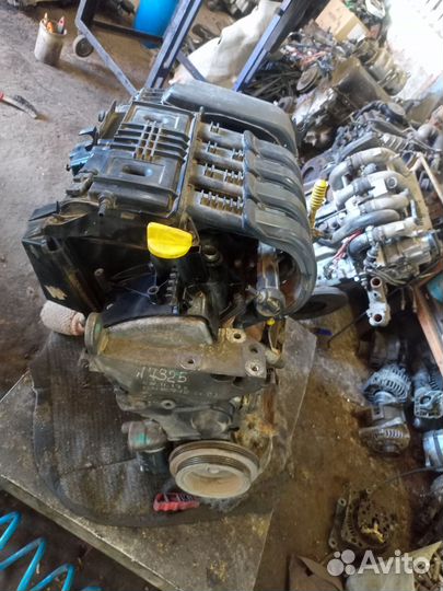 Двигатель D4F, D4F712 на Renault Clio 2