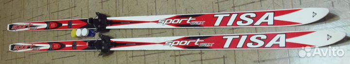Продаются пластиковые лыжи 180 Tisa