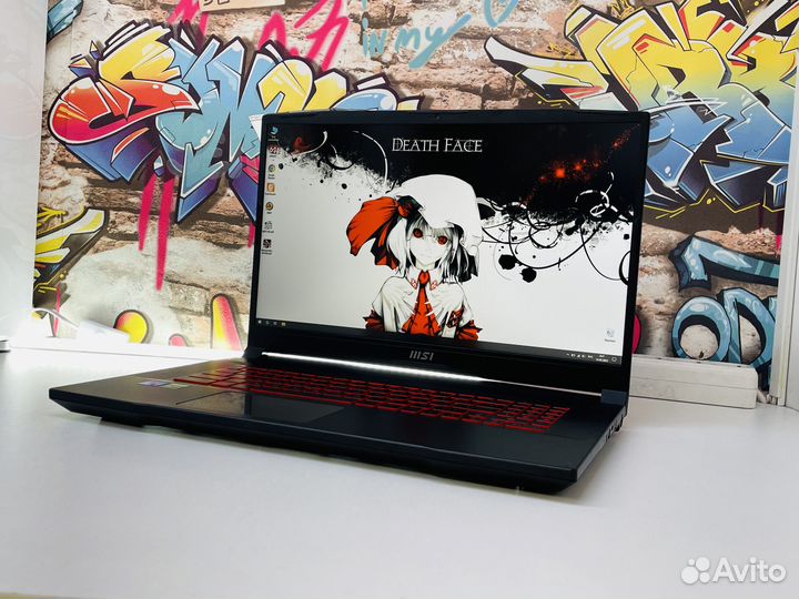 Игровой ноутбук MSI RTX3060/Core i5