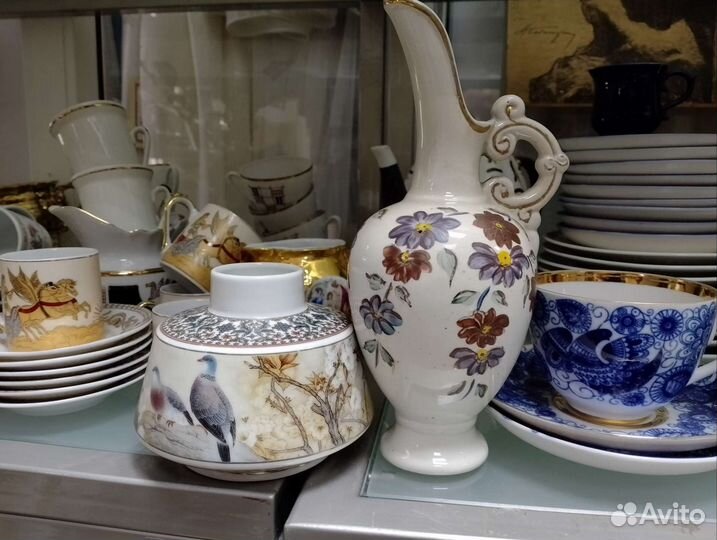 Хрусталь, фарфор, стекло посуда