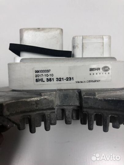 Блок управления отопителя hella 5hl351321231