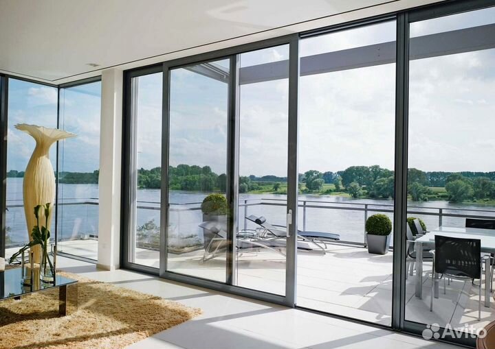 Алюминиевые двери окна витражи