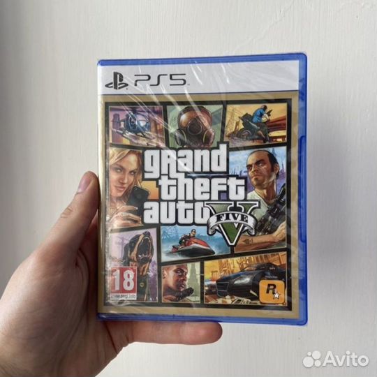 GTA 5 (PS5) Русская версия новый