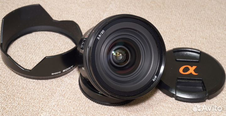 Объектив Sony 20/2.8 (SAL20F28) ширик для Sony A
