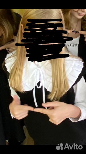 Воротник в корейском стиле