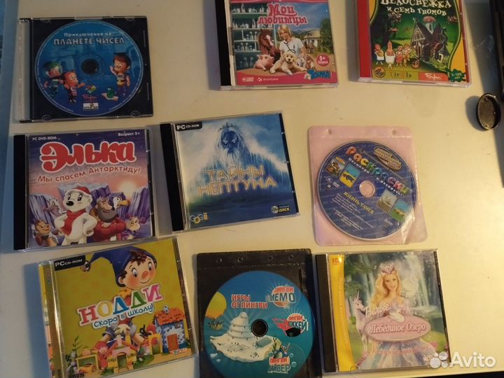 Детские игры/DVD/PC