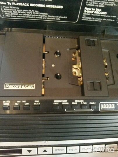Автоответчик Record & Call dual remote vox