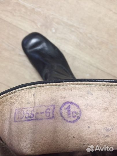 Офицерские хромовые сапоги в отл состочнии р41