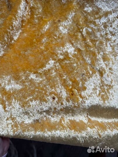 Бархат СССР желтый красный