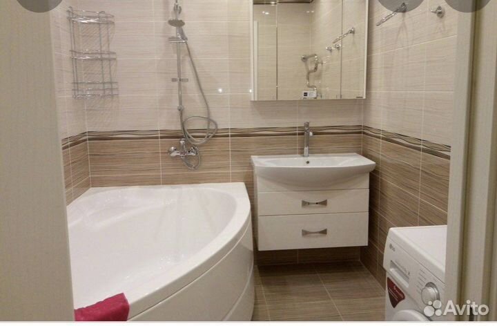 Установка сантехники для ванной комнаты