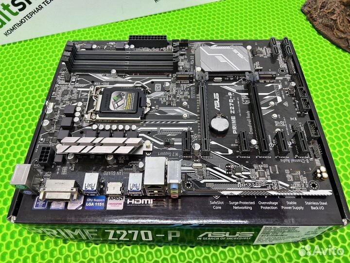 Материнская плата asus prime Z270-P