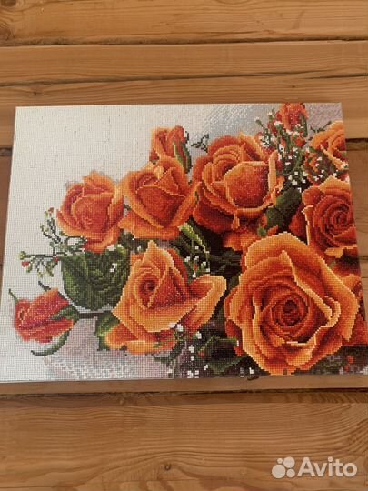 Картина алмазная мозайка (готовая)