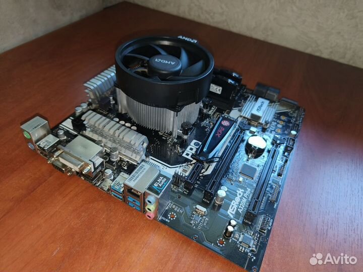 Связка: Материнская плата ASRock A320M Pro4