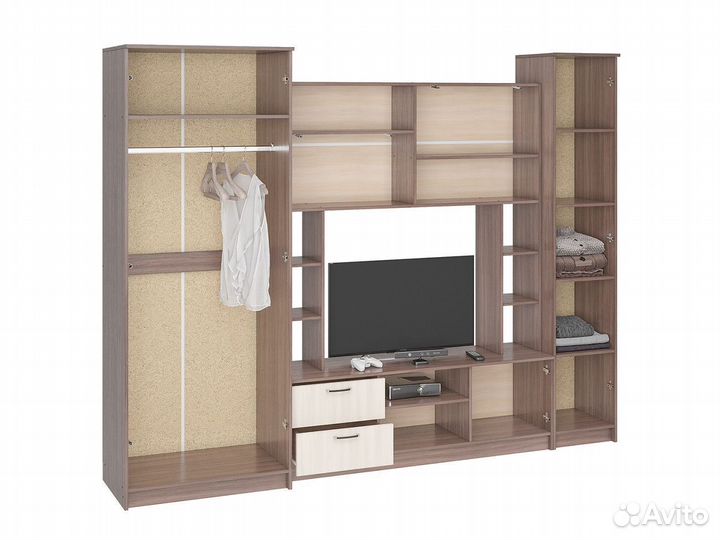 Стенка в гостиную, гостиная 2,7м