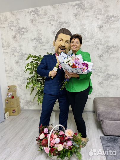 Стас михайлов поздравление ростовая кукла