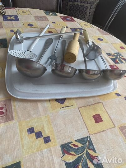 Кухонная утварь ножи половник ложки