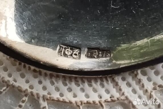 Ложки серебряные СССР (6 шт), тф6, 875 проба