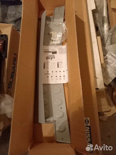 Накладка переднего бампера nissan x-trail t30