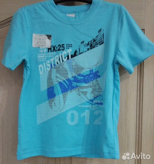 Новые футболки,майка,к-ты с шортами д/м. р.122,128
