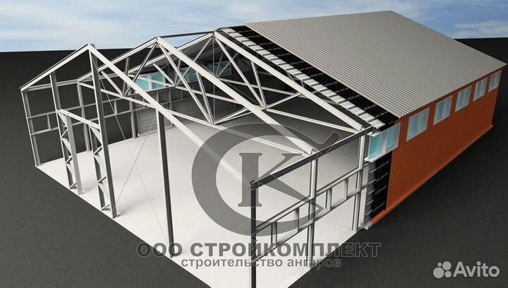 Быстровозвадимые здания ангары сто xc1225