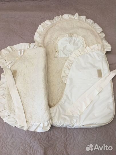 Конверт на выписку зимний овчина