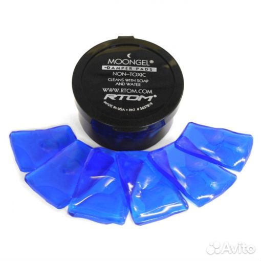 Демпферы Rtom Moongel Damper Pads Original Blue