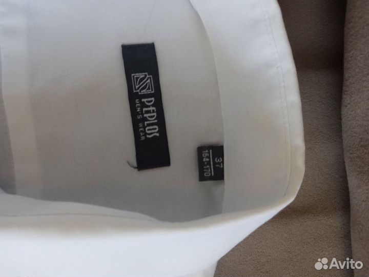 Белая рубашка для мальчика 164 - 170