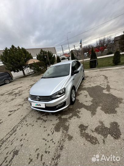 Volkswagen Polo 1.6 AT, 2017, 155 000 км