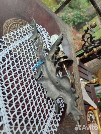 Бра бронза винтаж