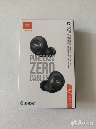 Гарнитура JBL c100tws