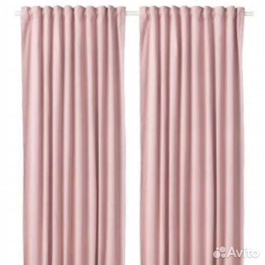 Новые бархатные шторы Санела Икеа