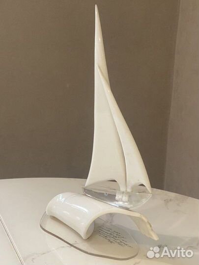 Винтажный сувенир «Парусник»Эпохи СССР