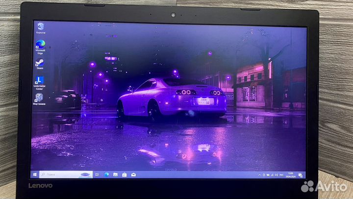 Ноутбук lenovo ryzen 5 / 2 видеокарты / 8 GB / FHD