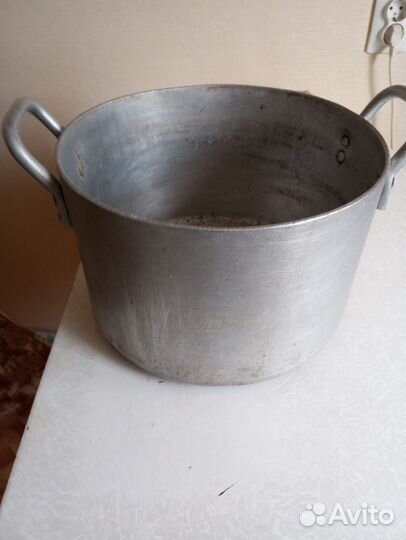 Бачок-кастрюля алюминевая