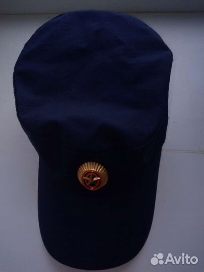 Кепка военная офисная синяя