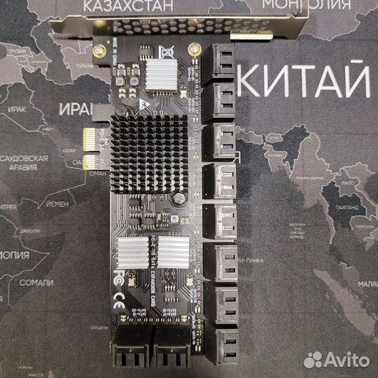 Контроллер (адаптер) PCIe SATA 3.0 x 20 SATA с 20