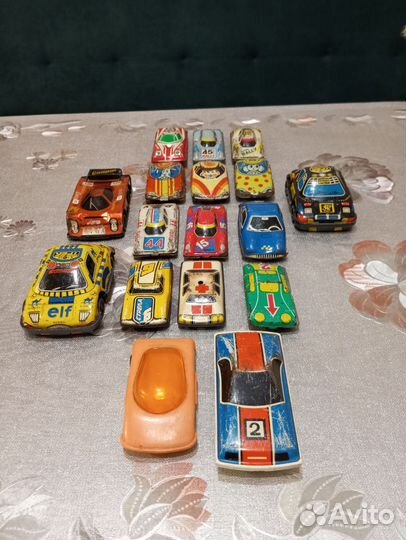 Машинки железные гоночные СССР
