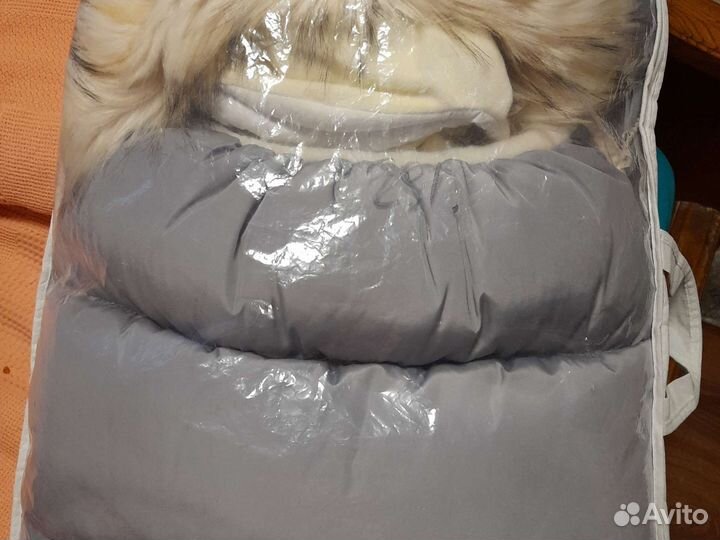 Конверт на выписку зимний из овчины