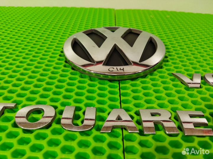 Буквы багажника, без эмблемы Volkswagen Touareg