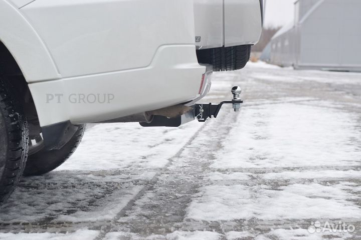 Фаркоп для Mitsubishi Pajero, съемный квадрат