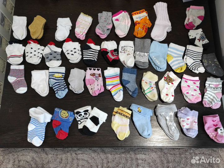 Носки детские от рождения до года