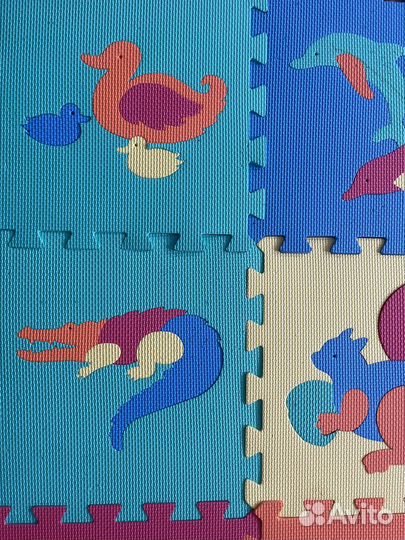 Детский коврик пазл