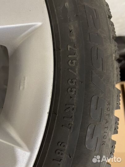 R17 Formula Ice 215/55, PCD 5x114.3 DIA 40