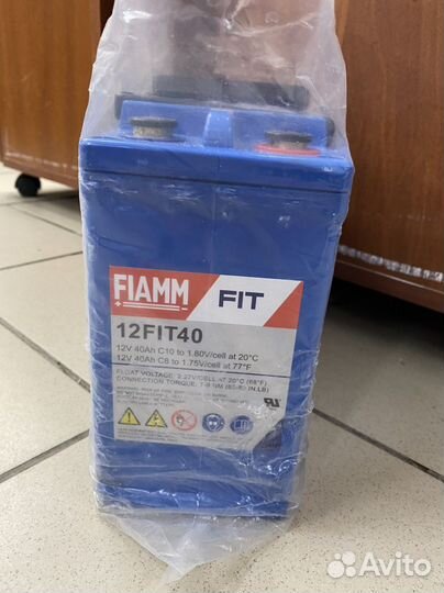Аккумулятор fiamm 12FIT40