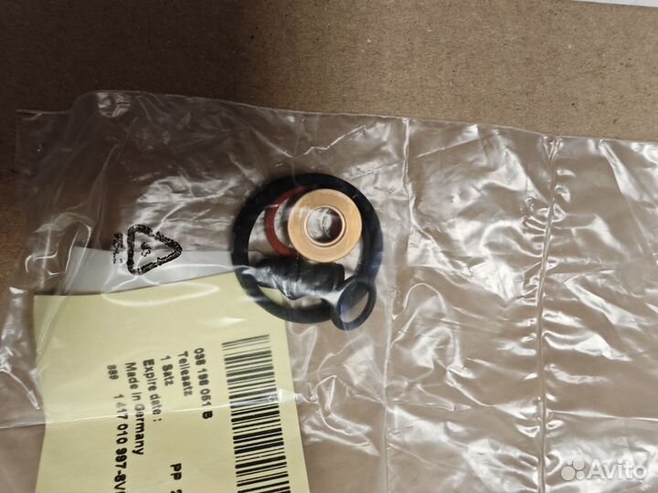 Комплект прокладок форсунки Audi: 1.9TDI 95- VW: 1