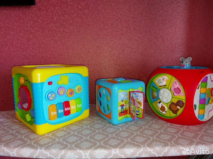 Развивающий кубик