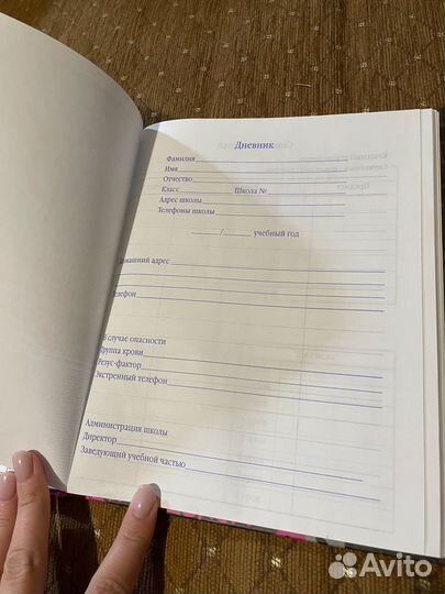 Дневник школьный