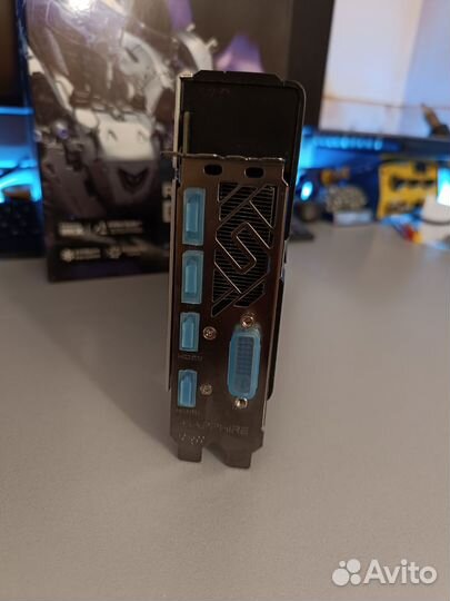 Видеокарта rx580 8gb sapphire nitro